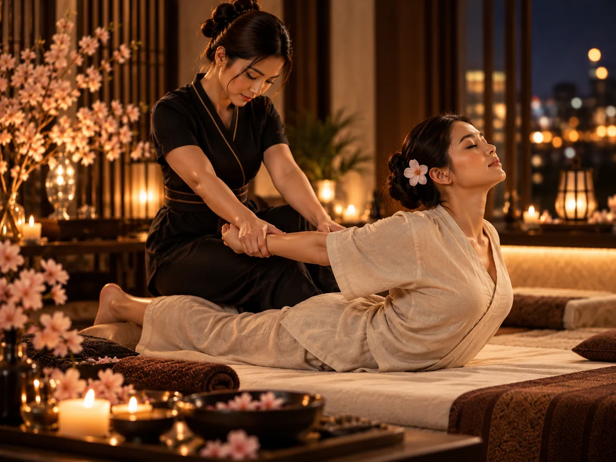 Thai Massage at-home massage service by Hanami Massage